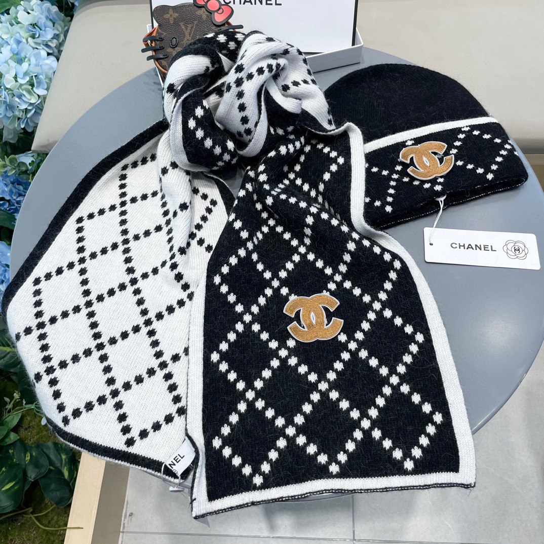 Chanel Scarf Hat (428)