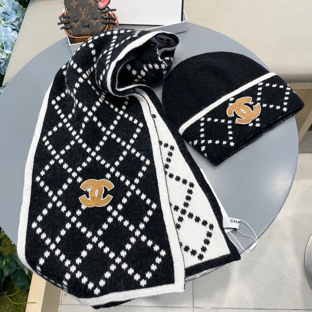 Chanel Scarf Hat (434)