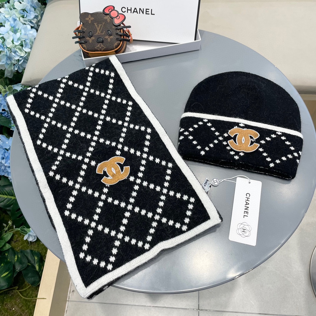 Chanel Scarf Hat (436)