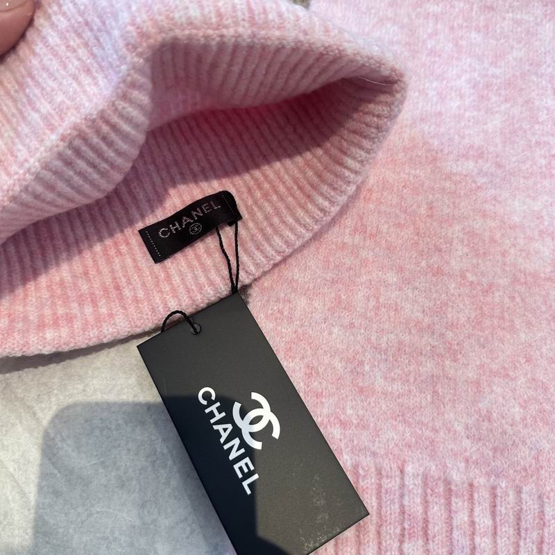 Chanel Scarf Hat Gloves (42)