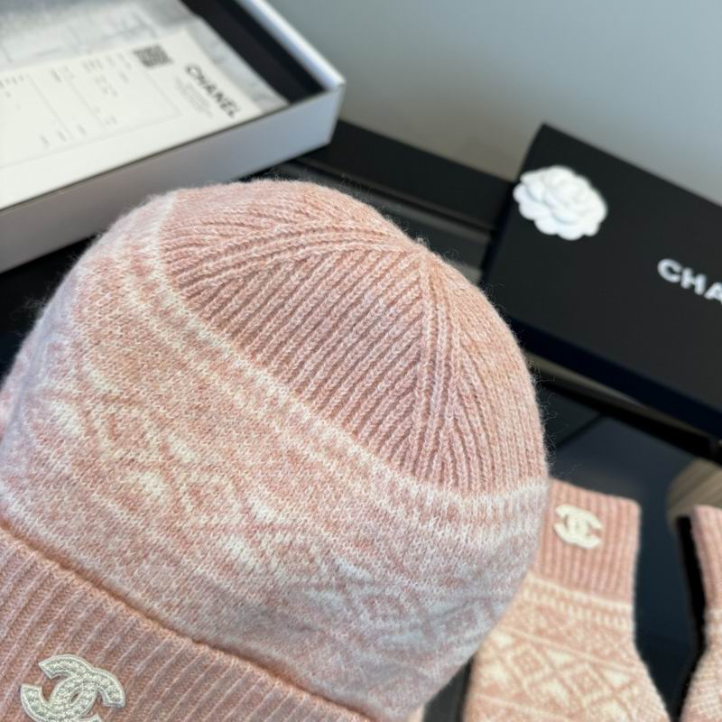 Chanel Scarf Hat Gloves dx (23)