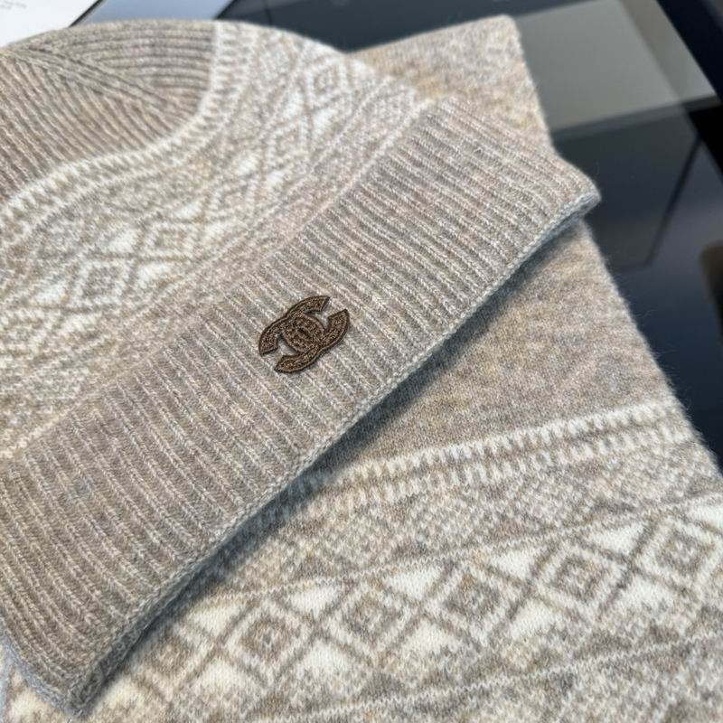 Chanel Scarf Hat Gloves dx (3)