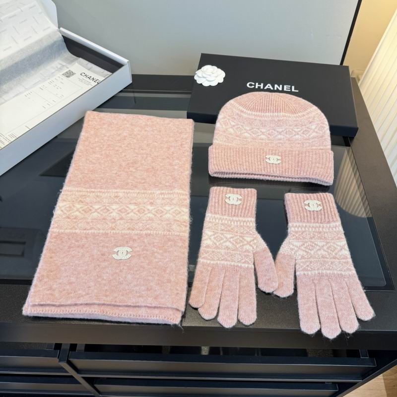 Chanel Scarf Hat Gloves dx (32)