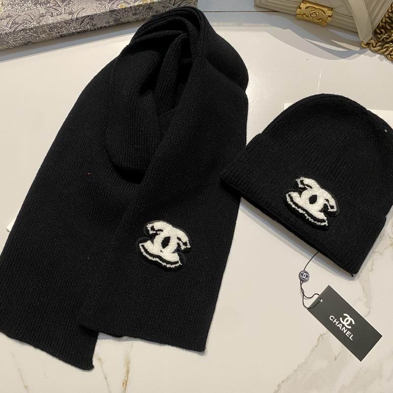 Chanel Scarf Hat dx (164)