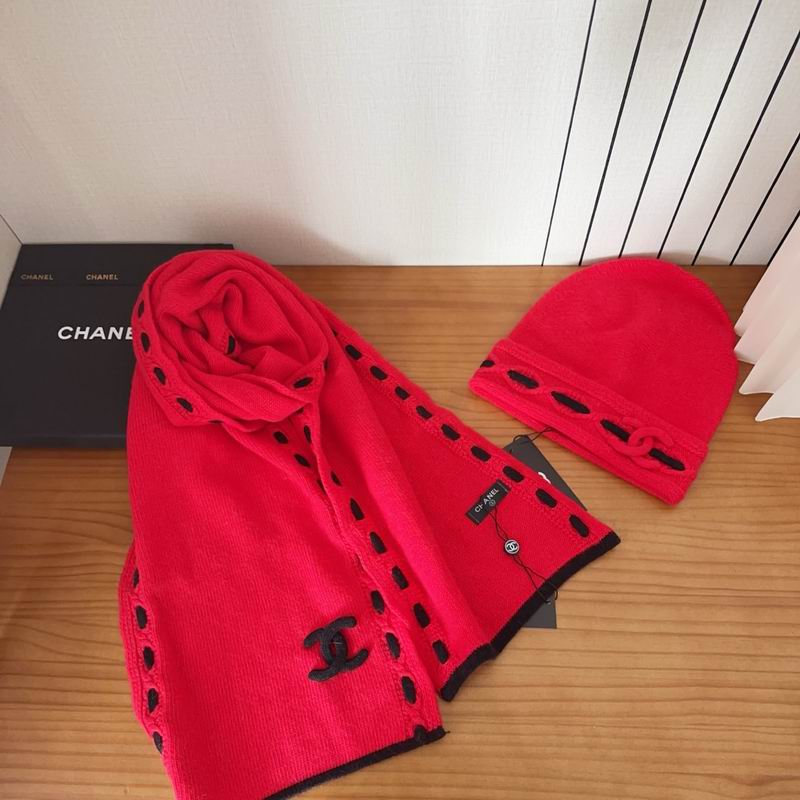 Chanel Scarf Hat dx (233)
