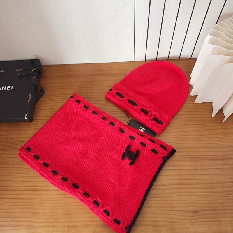 Chanel Scarf Hat dx (238)