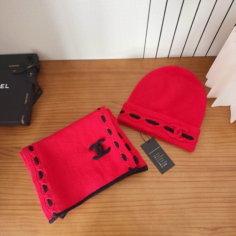 Chanel Scarf Hat dx (239)