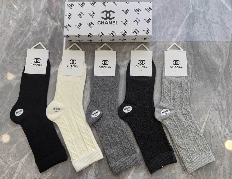 Chanel Socks QY (1)