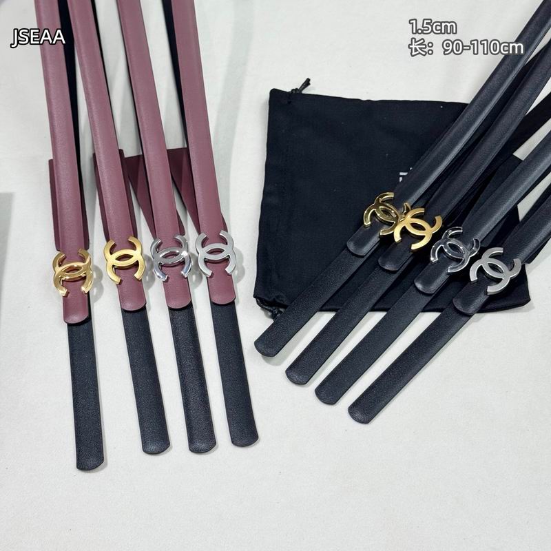 Chanel belt 15mmX90-110cm 8L (1)