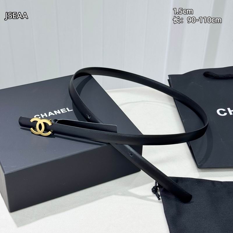 Chanel belt 15mmX90-110cm 8L (12)