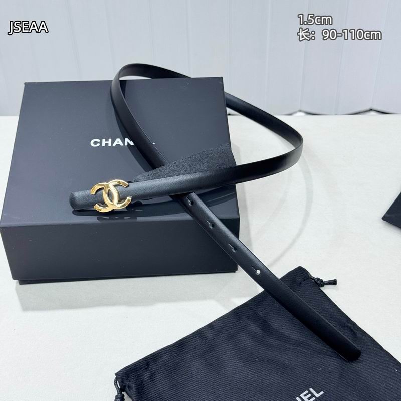 Chanel belt 15mmX90-110cm 8L (16)