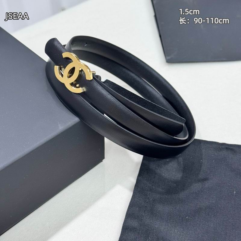 Chanel belt 15mmX90-110cm 8L (17)