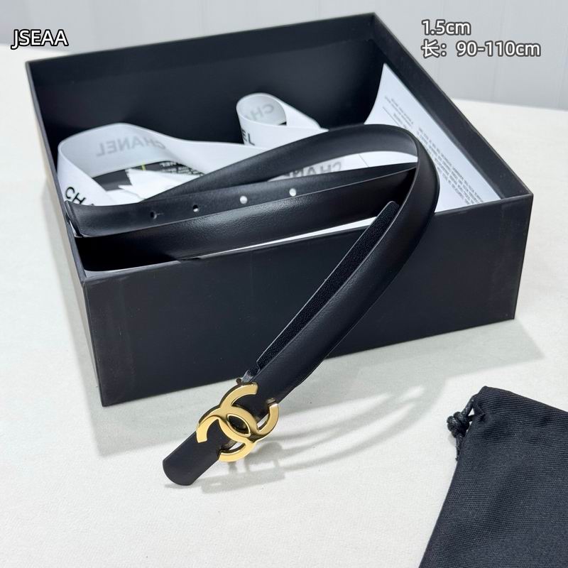 Chanel belt 15mmX90-110cm 8L (18)