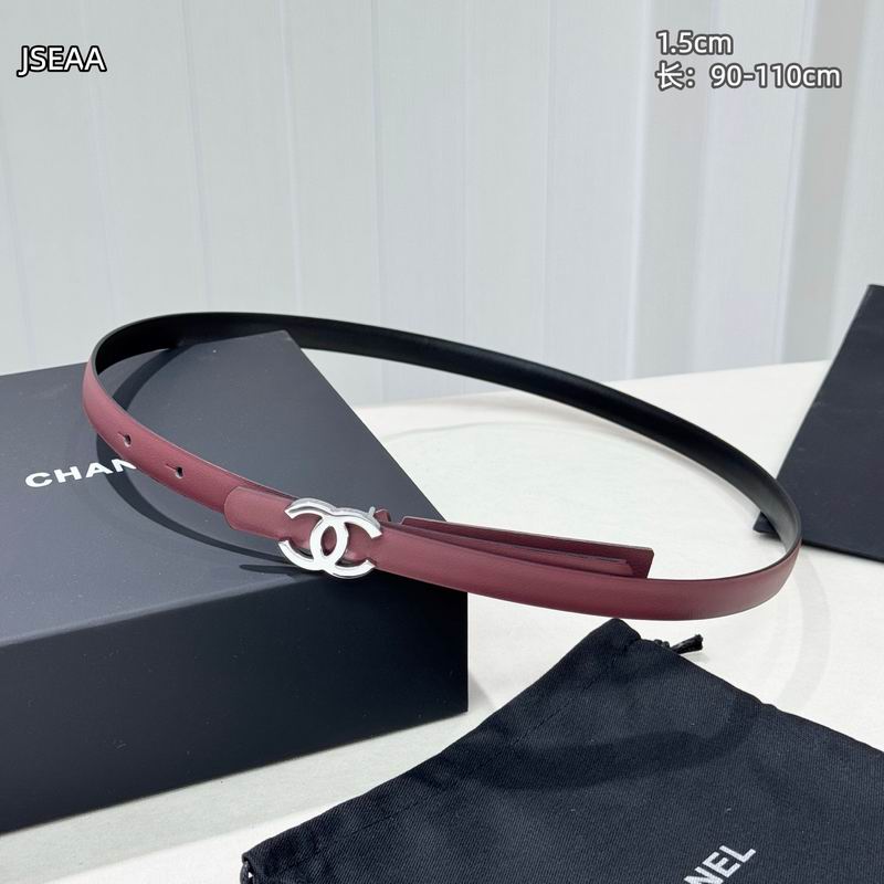 Chanel belt 15mmX90-110cm 8L (19)