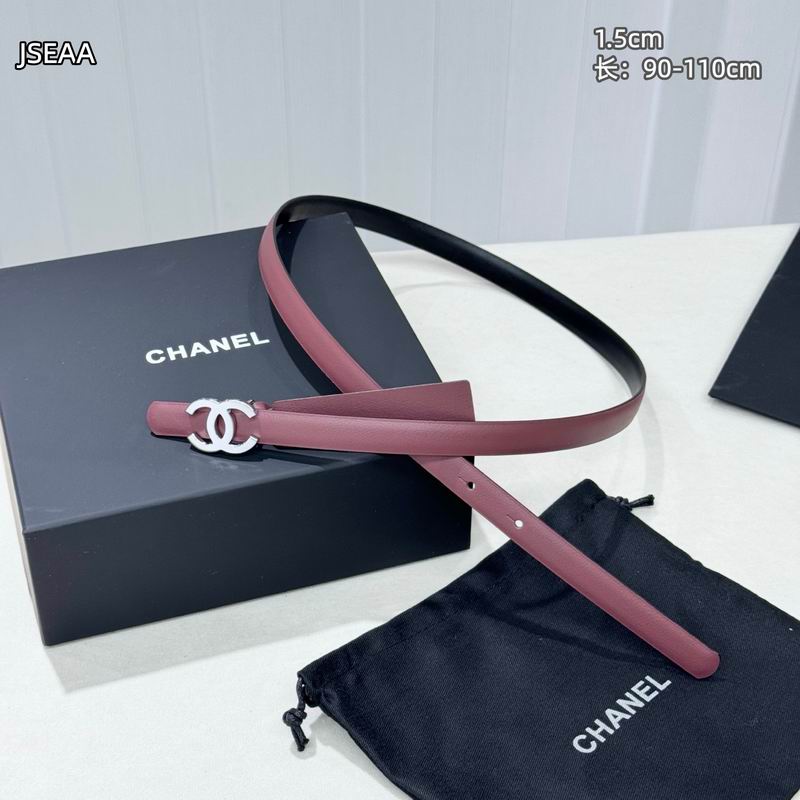 Chanel belt 15mmX90-110cm 8L (20)