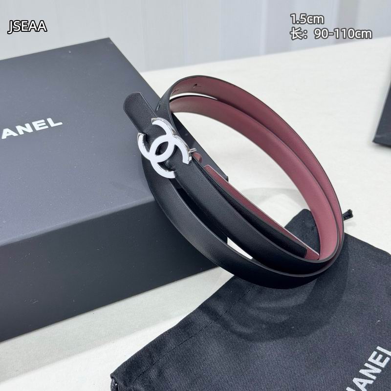 Chanel belt 15mmX90-110cm 8L (22)