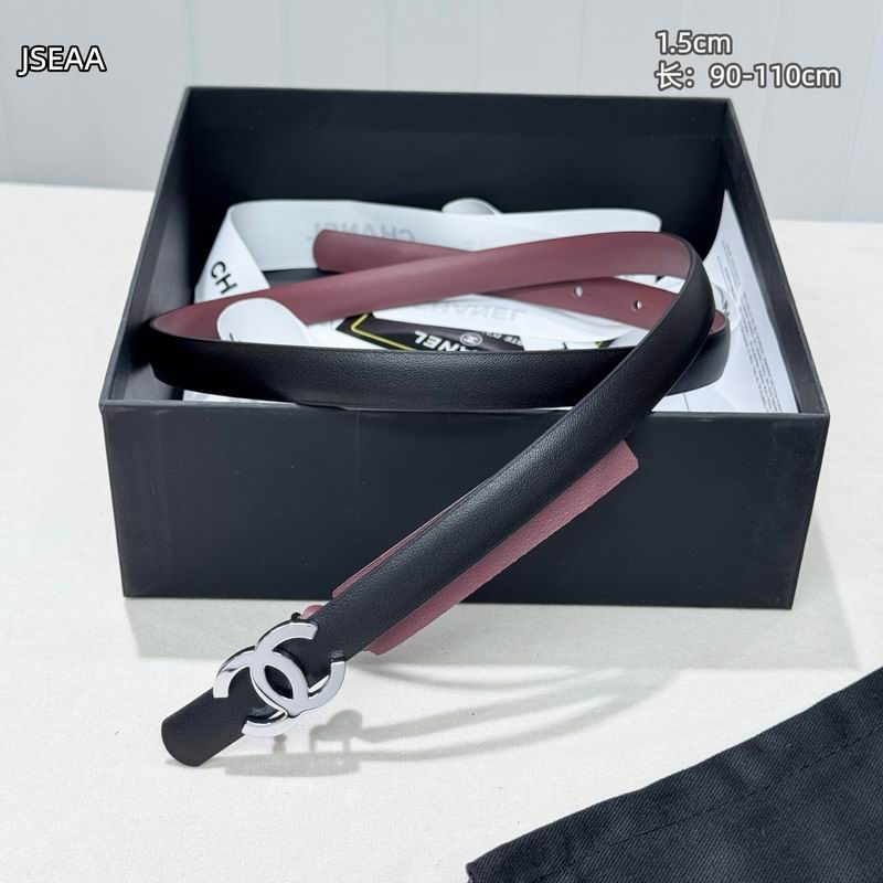 Chanel belt 15mmX90-110cm 8L (23)