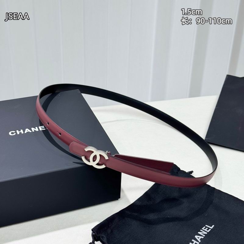 Chanel belt 15mmX90-110cm 8L (25)