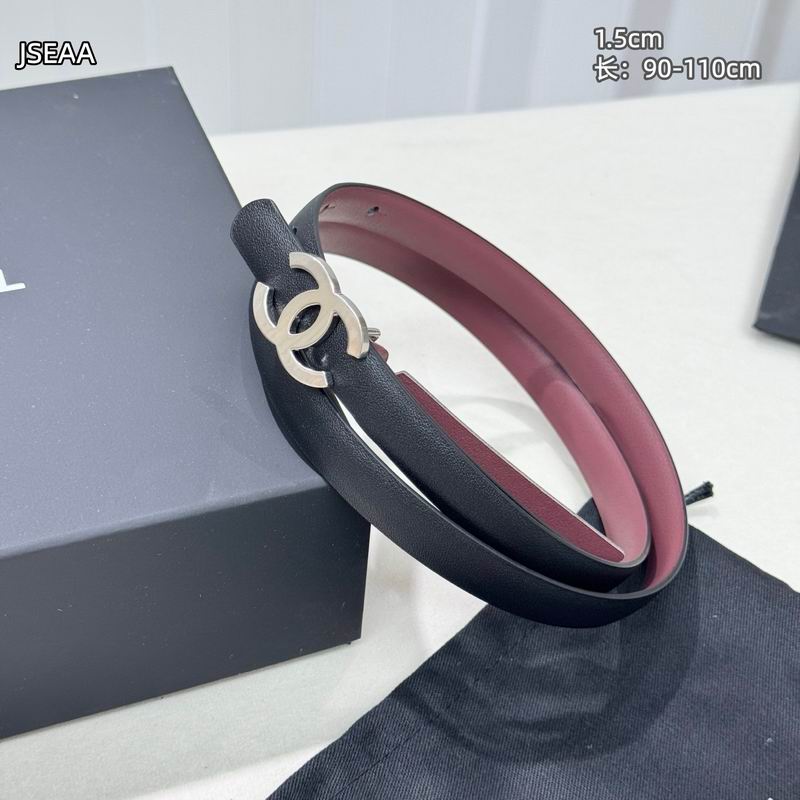Chanel belt 15mmX90-110cm 8L (28)