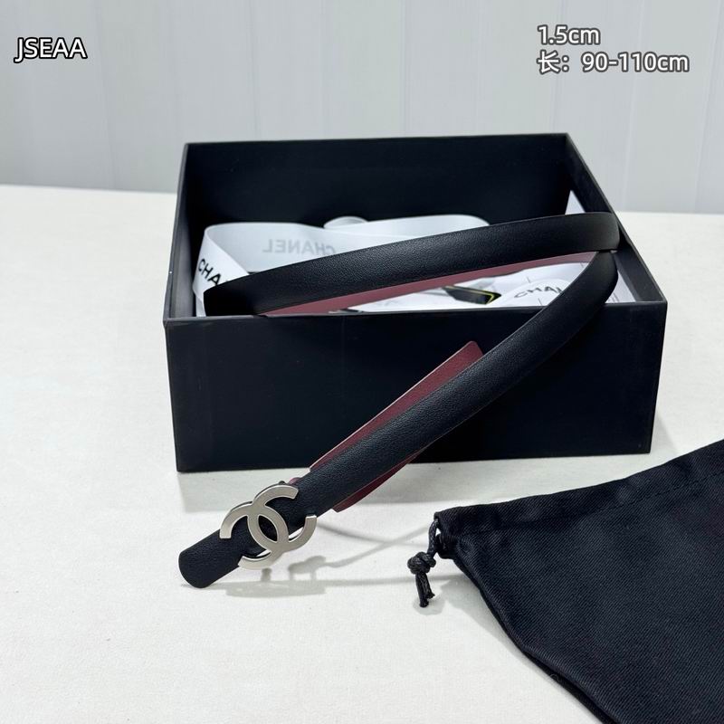 Chanel belt 15mmX90-110cm 8L (29)