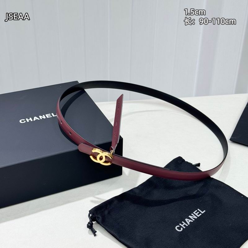 Chanel belt 15mmX90-110cm 8L (37)