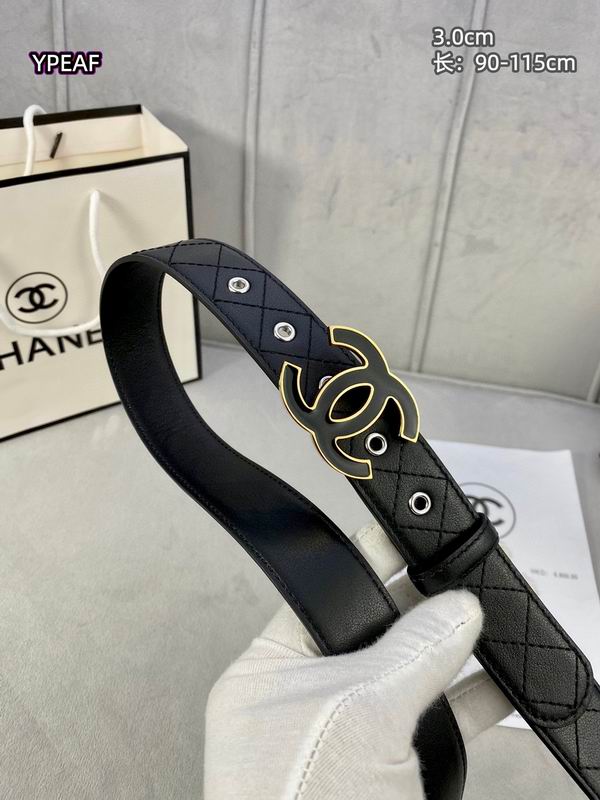 Chanel belt 30mmX90-115cm 8L (11)