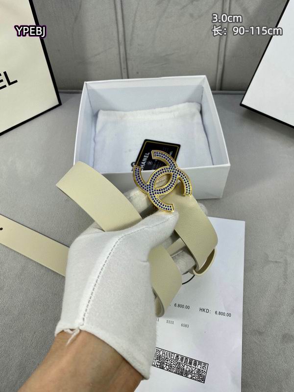 Chanel belt 30mmX90-115cm 8L (11)