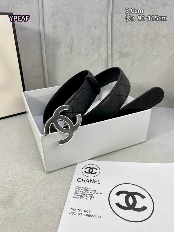 Chanel belt 30mmX90-115cm 8L (13)