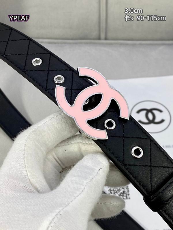 Chanel belt 30mmX90-115cm 8L (16)