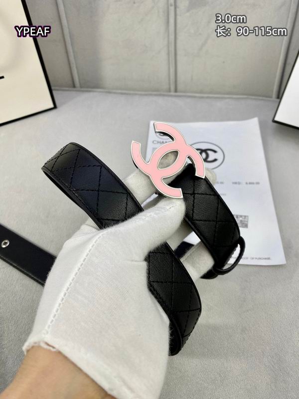 Chanel belt 30mmX90-115cm 8L (17)