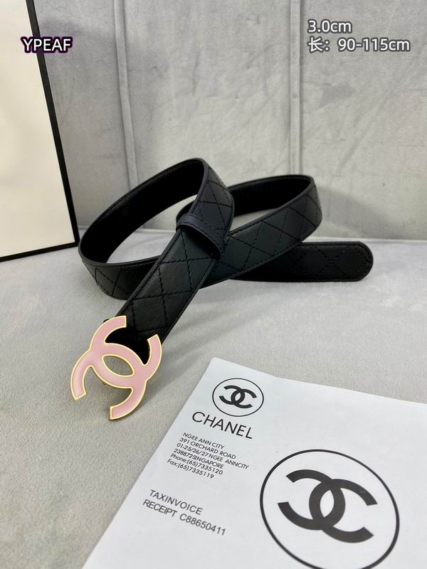 Chanel belt 30mmX90-115cm 8L (20)
