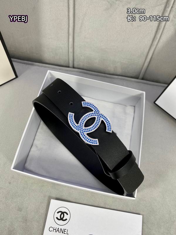 Chanel belt 30mmX90-115cm 8L (20)