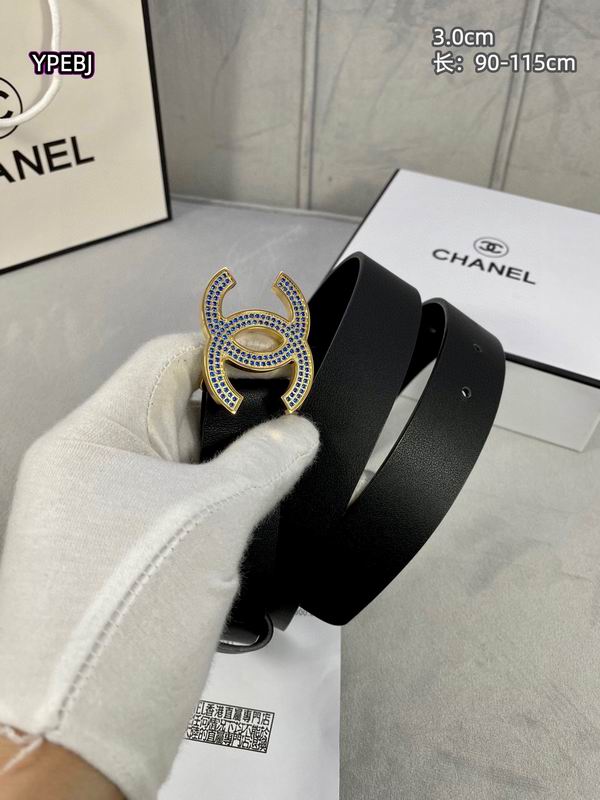 Chanel belt 30mmX90-115cm 8L (23)