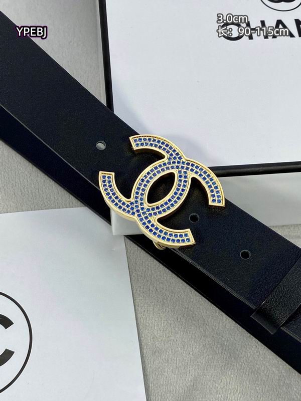 Chanel belt 30mmX90-115cm 8L (25)