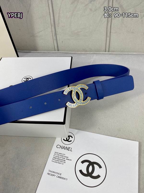 Chanel belt 30mmX90-115cm 8L (28)