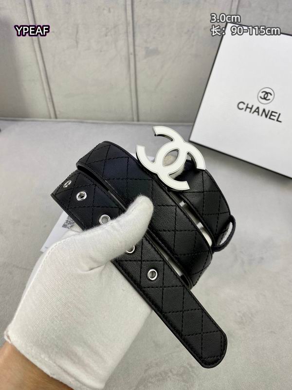 Chanel belt 30mmX90-115cm 8L (30)