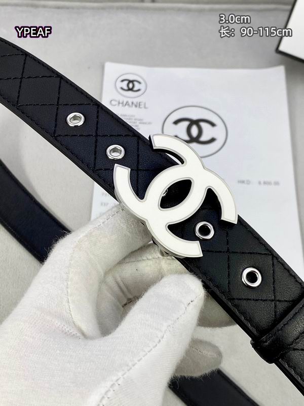 Chanel belt 30mmX90-115cm 8L (31)