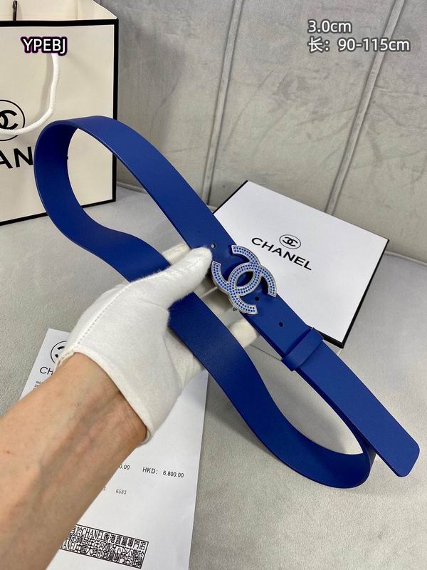 Chanel belt 30mmX90-115cm 8L (33)