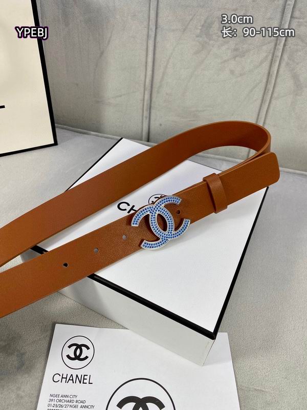 Chanel belt 30mmX90-115cm 8L (35)