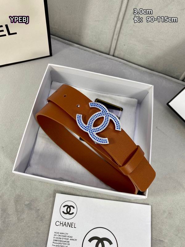 Chanel belt 30mmX90-115cm 8L (36)
