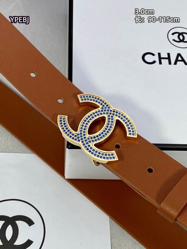 Chanel belt 30mmX90-115cm 8L (40)