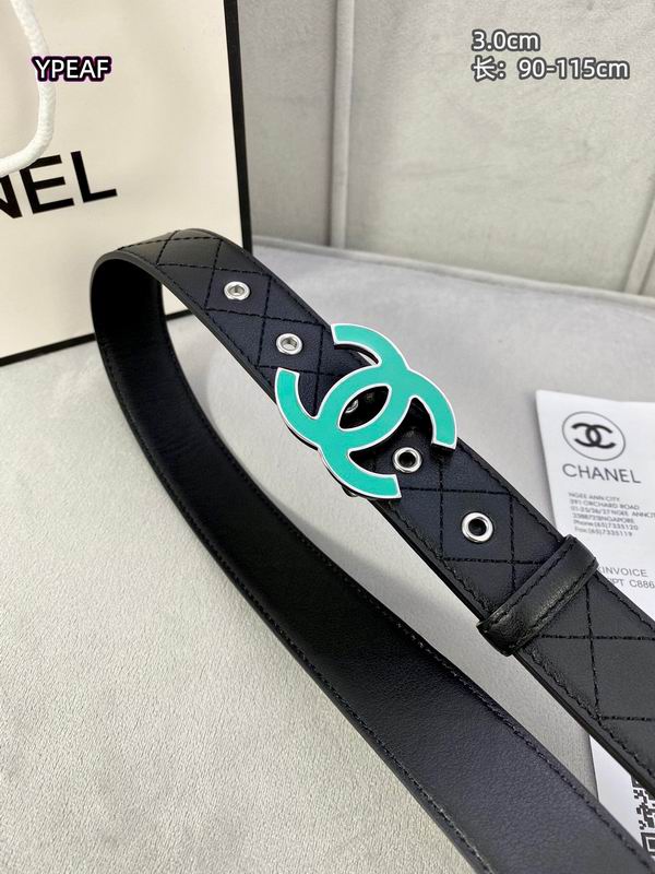 Chanel belt 30mmX90-115cm 8L (6)