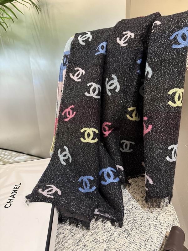 Chanel scarf 180X70cm E29 (1)