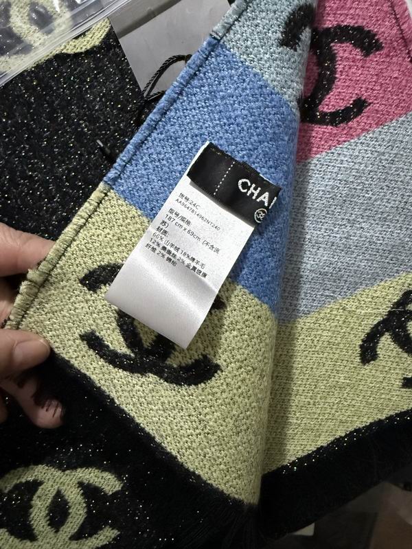 Chanel scarf 180X70cm E29 (2)
