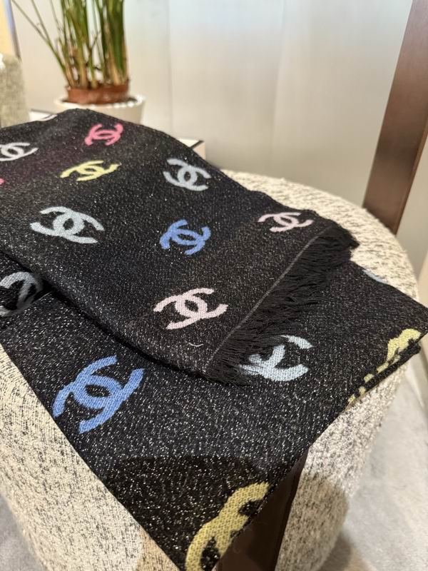 Chanel scarf 180X70cm E29 (5)