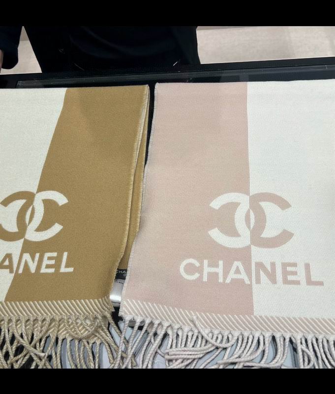 Chanel scarf 184X34cm E22 (14)