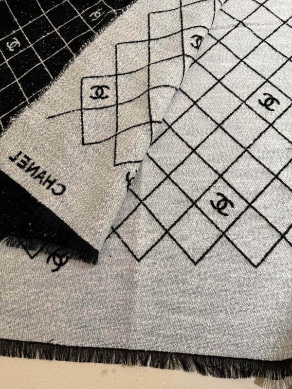 Chanel scarf 195X70cm E86 (3)