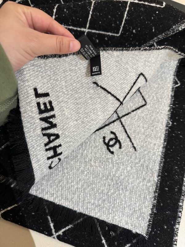 Chanel scarf 195X70cm E86 (5)