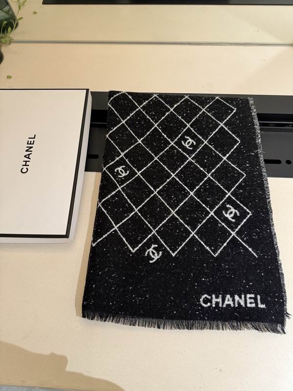 Chanel scarf 195X70cm E86 (7)