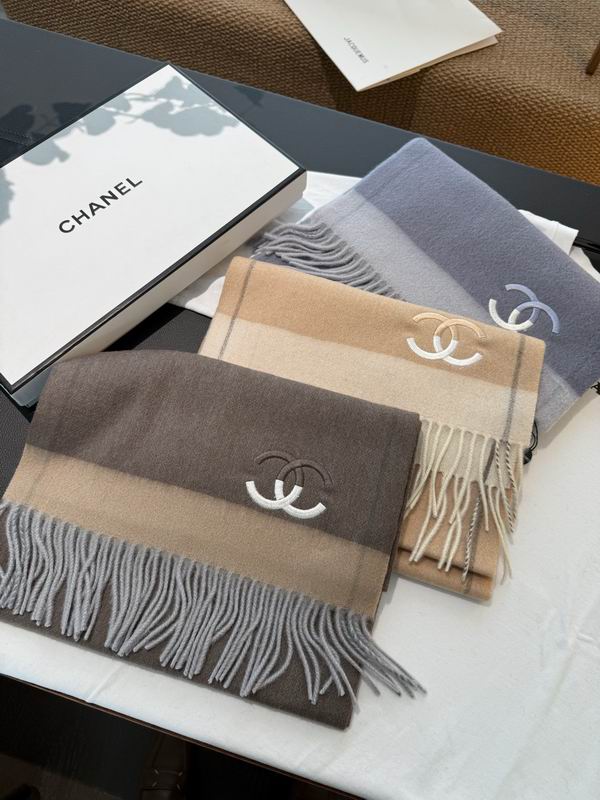 Chanel scarf 30X180cm E33 (1)
